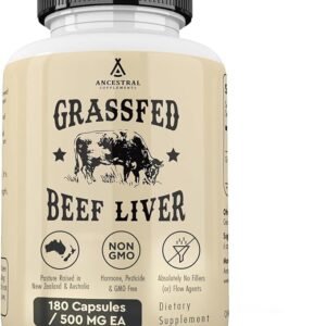 Ancestral Supplements Grass Fed Beef Liver
